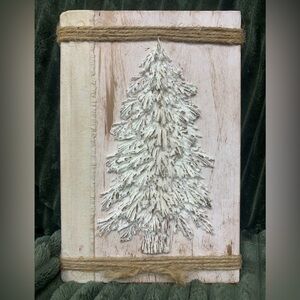 Resin Christmas tree decorated book